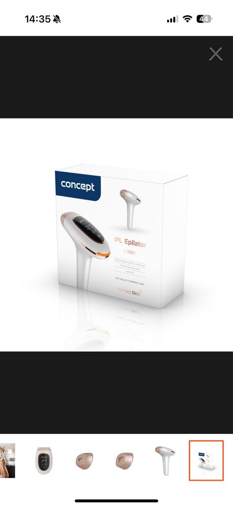Depilator IPL CONCEPT Perfect Skin IL3020