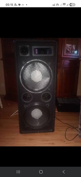 Kolumny estradowe omnitronic 1000w 500rms