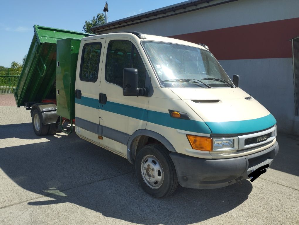 Iveco Daily 35C12 2.3 diesel Kiper wywrotka 7 osób bliźniak