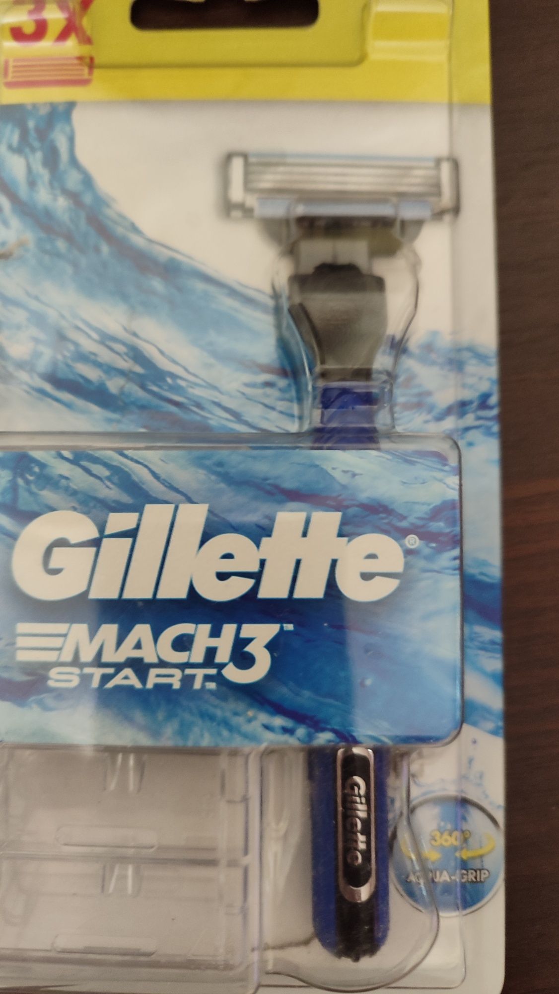 Бритвенный станок Gillette mach3