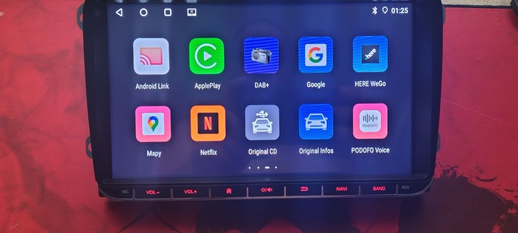 Radio 2 din Android 4/64 VW Skoda Seat DSP GPS