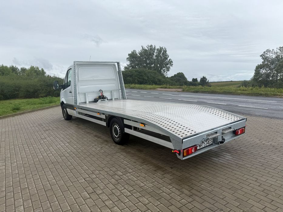 Zabudowa autolawety najazd pomoc drogowa master ducato sprinter transi