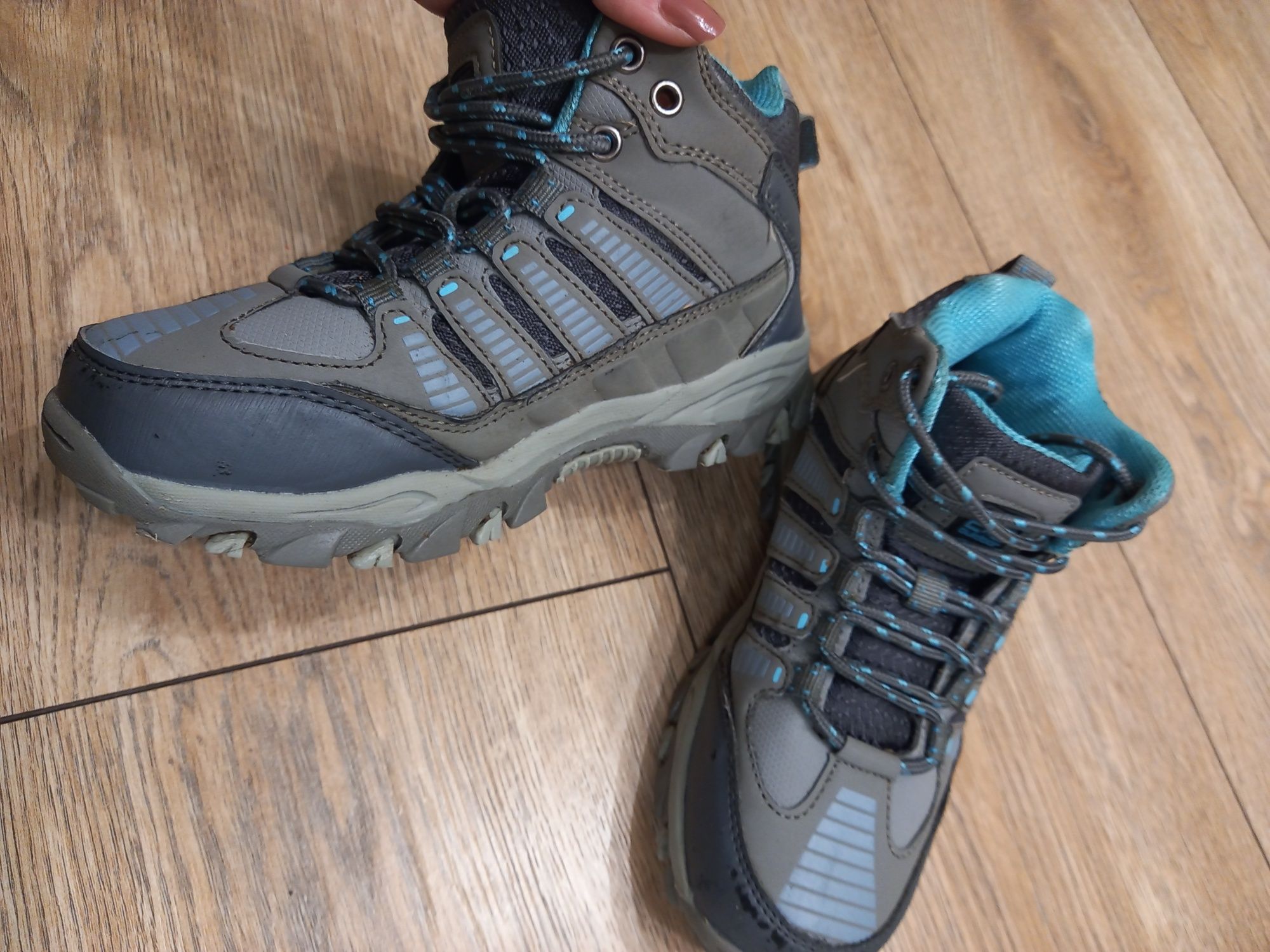 Trekkingowe trapery buty  dziecięce 2×2 decathlon