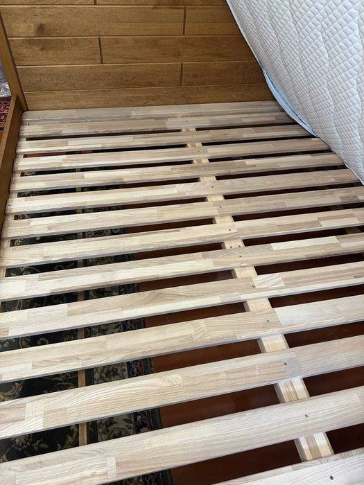 Ліжко Лауро 1600*2000 вільха колір олія-горіх