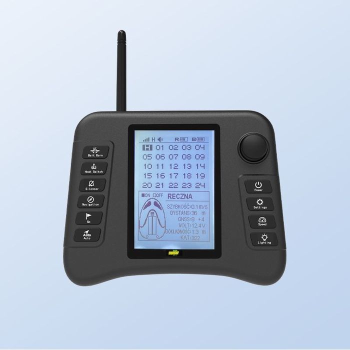 Łódka zanętowa MF-L2 NOWOŚĆ! Kompas+GPS+Autopilot -Monster - Czarna