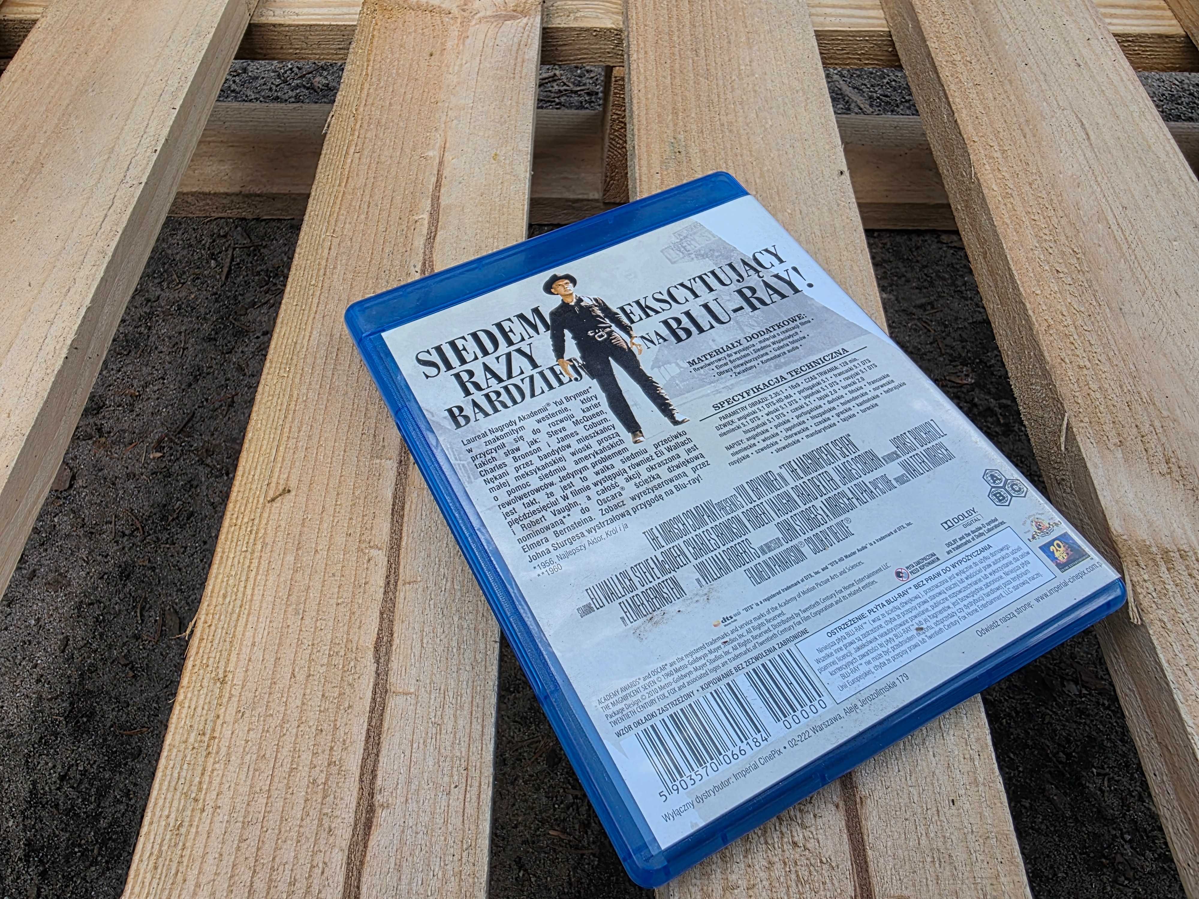 Siedmiu Wspaniałych blu ray