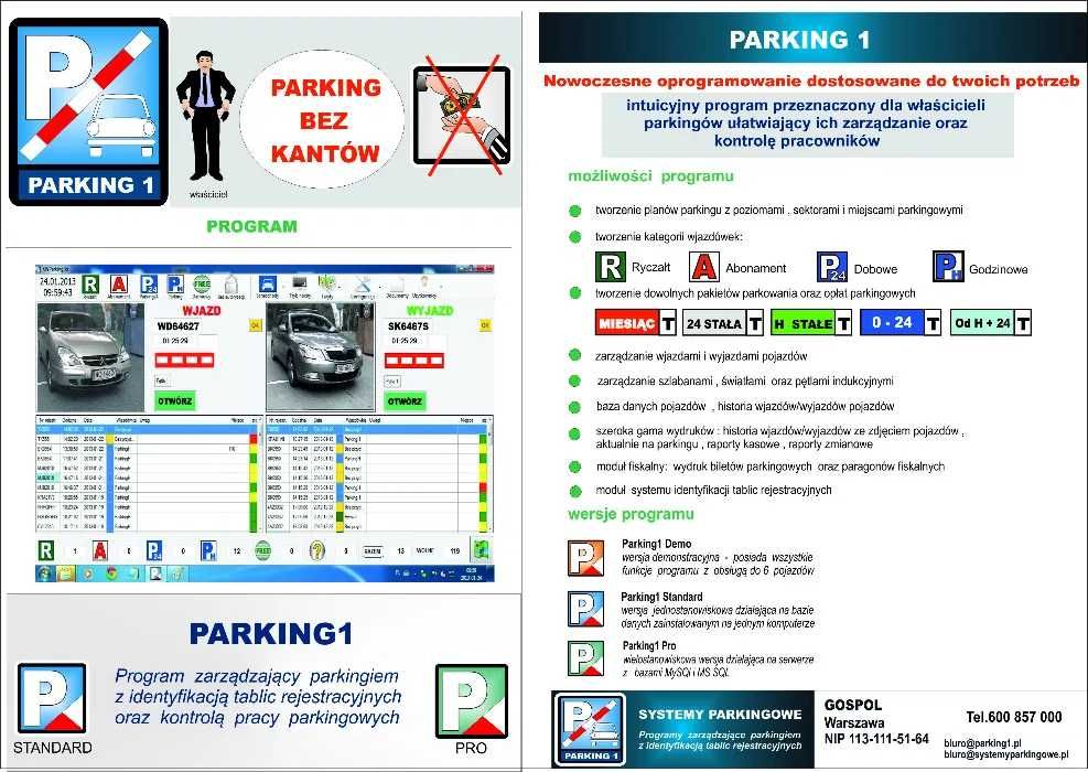 System parkingowy