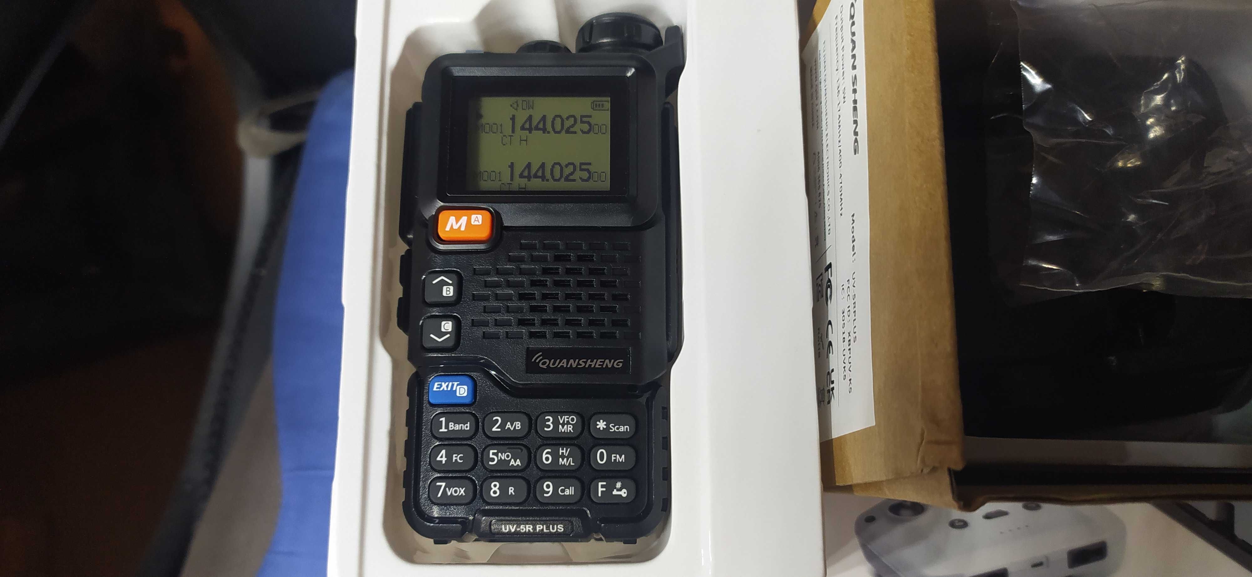 Quansheng UV 5R Plus Walkie Talkie Przenośny Am Fm