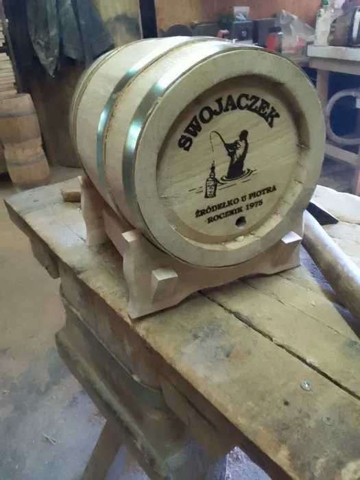 Beczka dębowa 10l do wina, bimbru GRAWER PRODUCENT