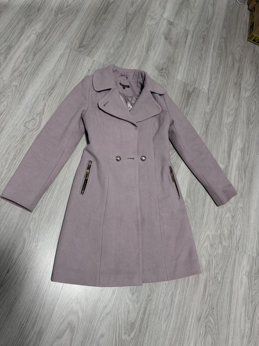 Пальто жіноче xs-s молочне