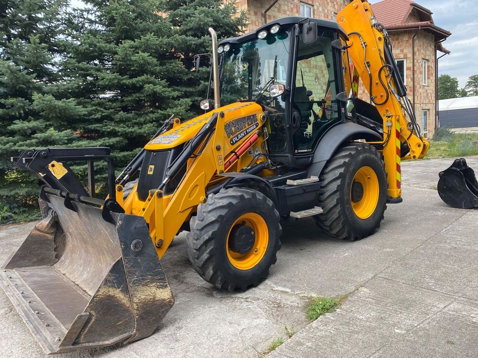 JCB 3CX  JCB 3CX jak nowa, bez Adblue, bez DPF 1850mth, uchylna łyżka skarpowa