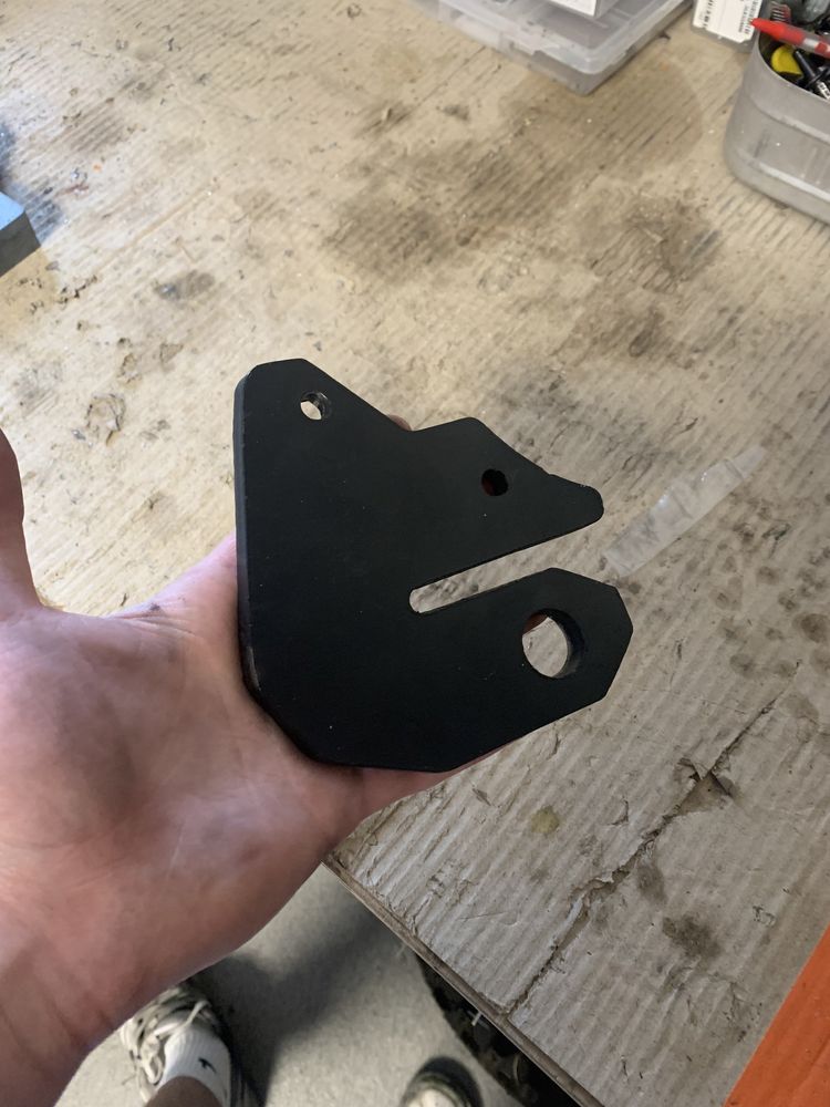 Handbrake supermoto enduro adapter pompa zacisk brembo ktm husqvarna