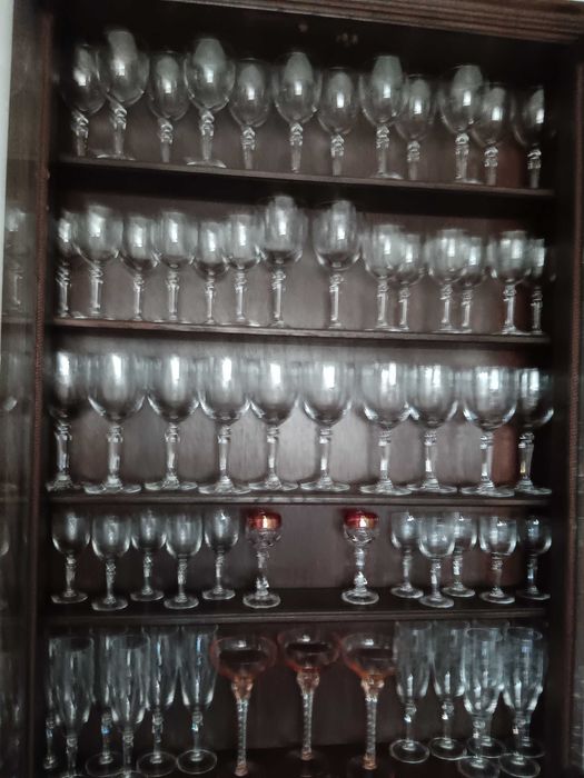 Serviço de copos cristal D'Arques