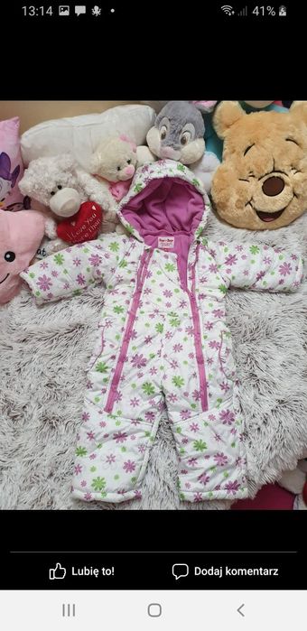 Kombinezon dla dziewczynki stan idealny NOWY