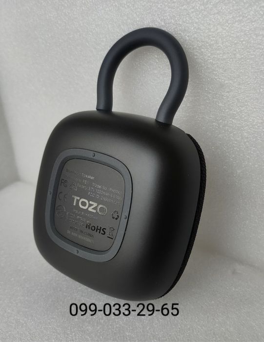 Преміум звук 10w/32H/ipx8 портативна блютуз колонка Tozo PE1