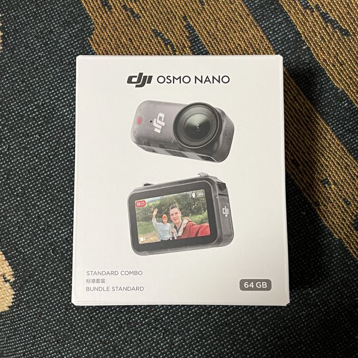 DJI Osmo Nano Action Camera 64GB novo e selado