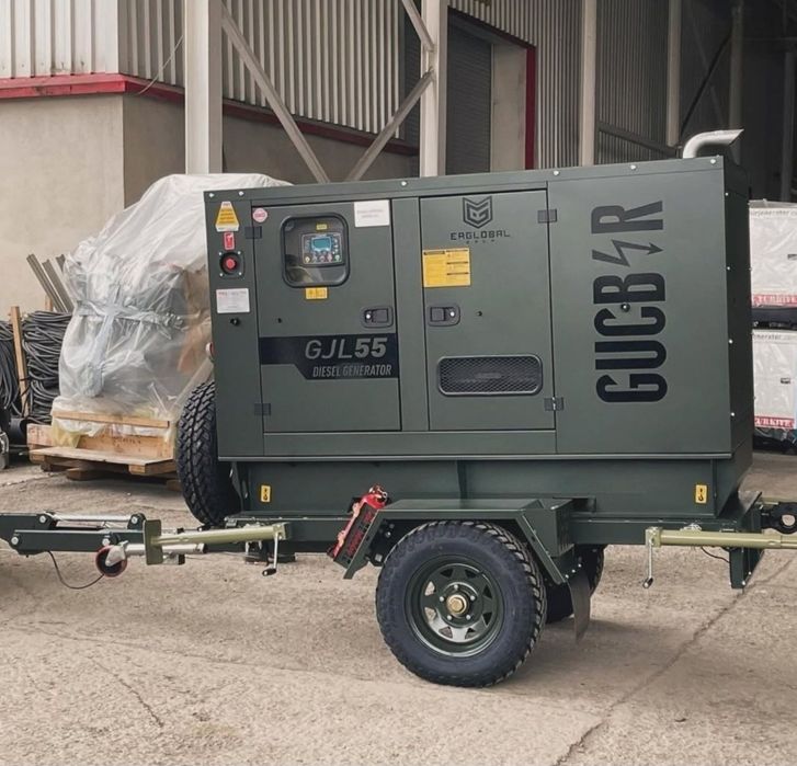 Генератор дизельний 20-500 кВт з АВР (авто Вкл/викл)