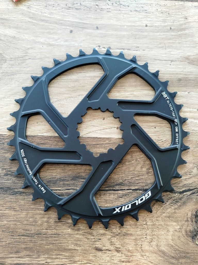 Zębatka, tarcza, mechanizm korbowy 38T