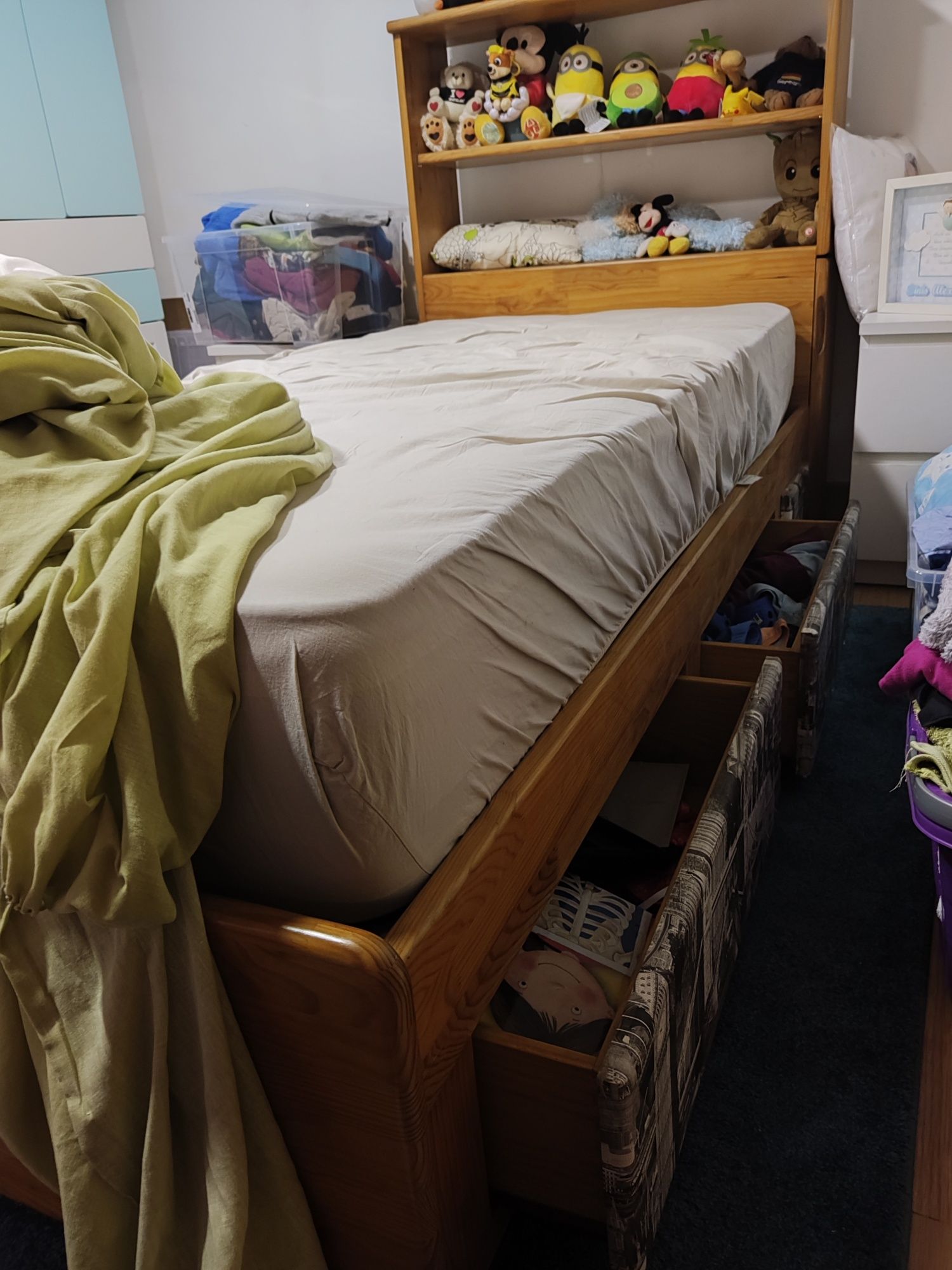 Cama solteiro para crianca