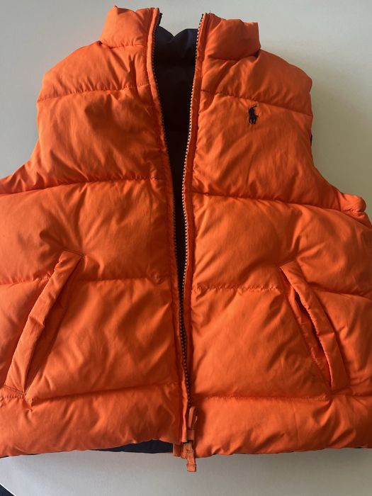 Colete Ralph Lauren reversível - 4/5 anos