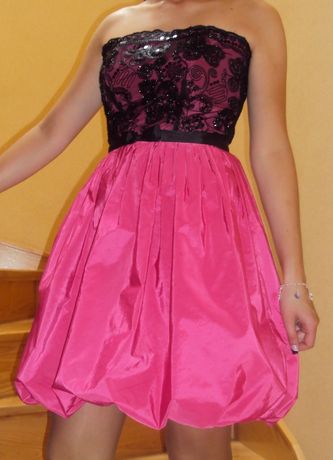 Różowa sukienka wesele/studniówka