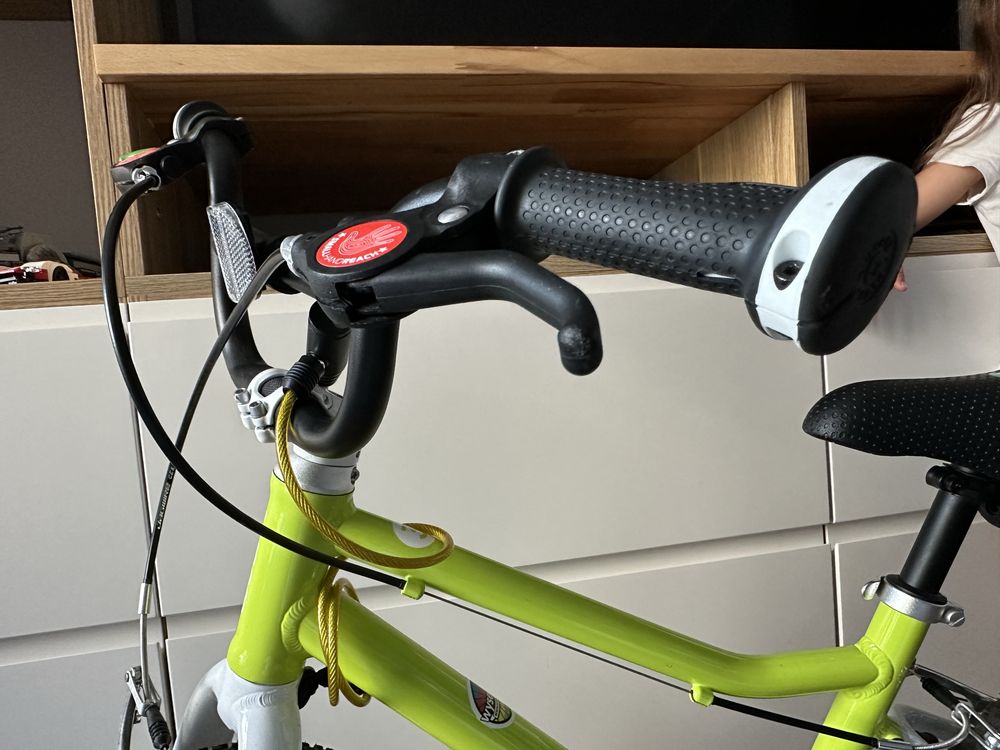 Rower Woom 3 Lime limonkowy 16” stan bdb, gwarancja