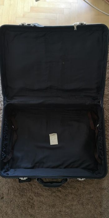 Duża torba walizka podróżna na kółkach z PRL