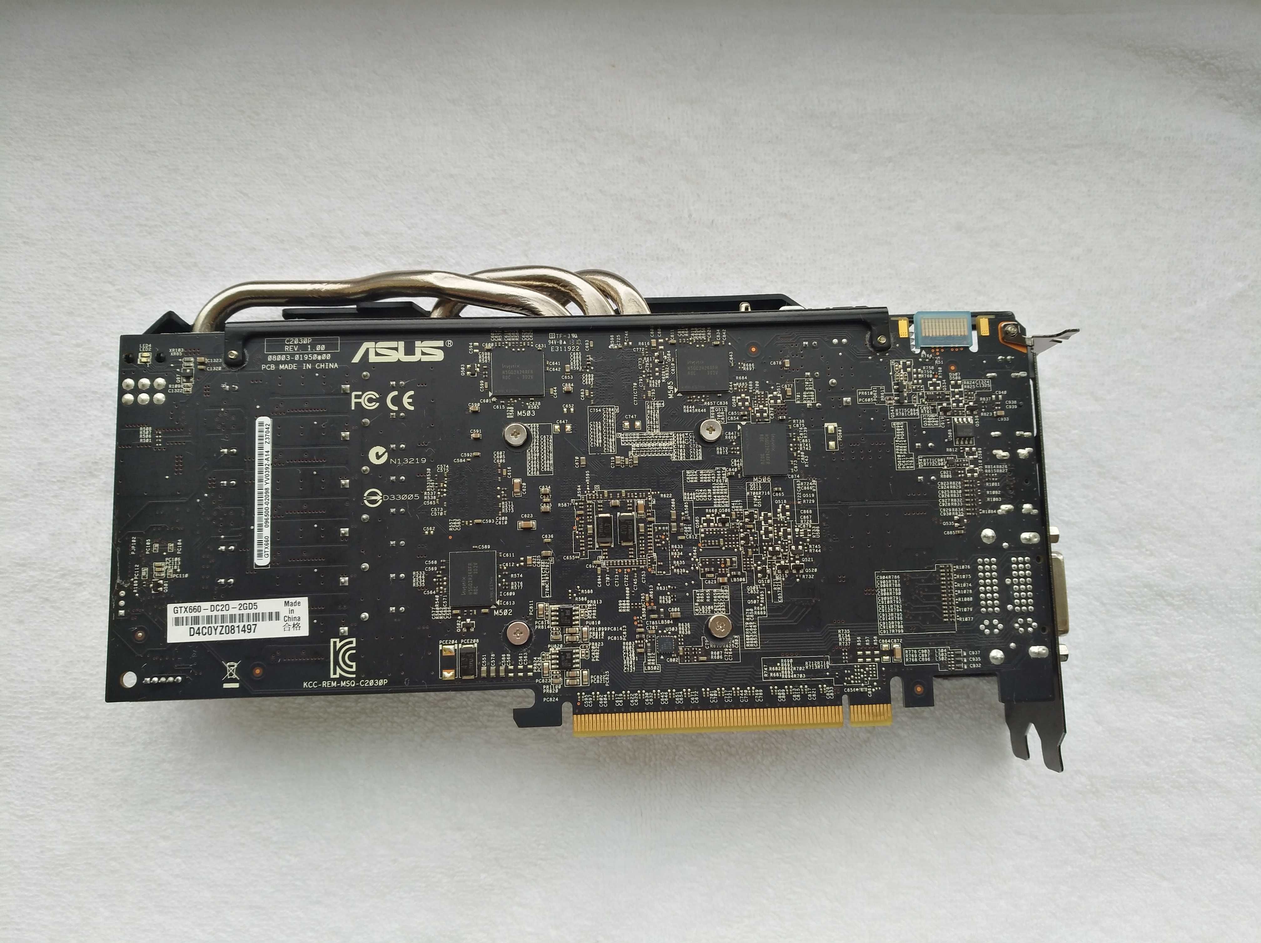 Відеокарта Asus GeForce GTX660 2GB