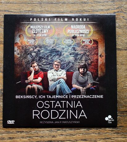 Ostatnia rodzina - reż. Jan P. Matuszyński DVD * Beksiński