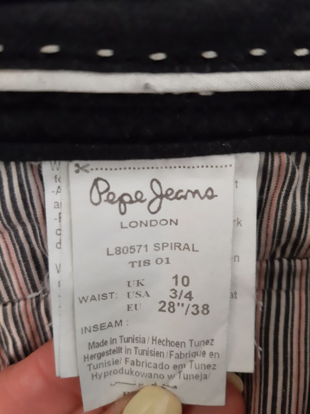 Calça corsário ganga pepe jeans