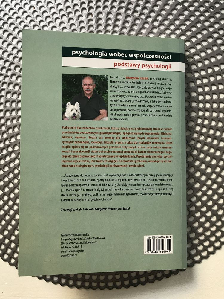 Psychologia stresu Łosiak 2012 r