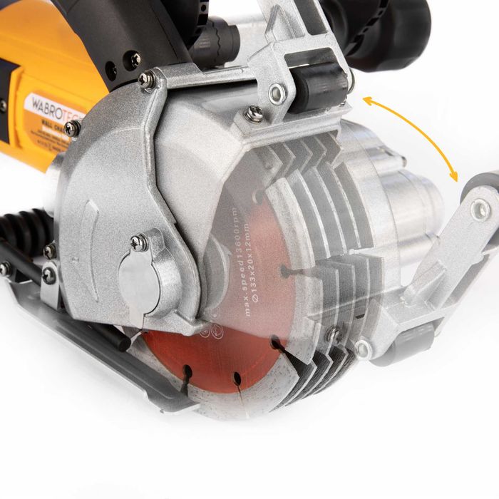 Bruzdownica WT1009 WABROTECH 1800W regulacja 8-42mm głęb 38mm 5 tarcz