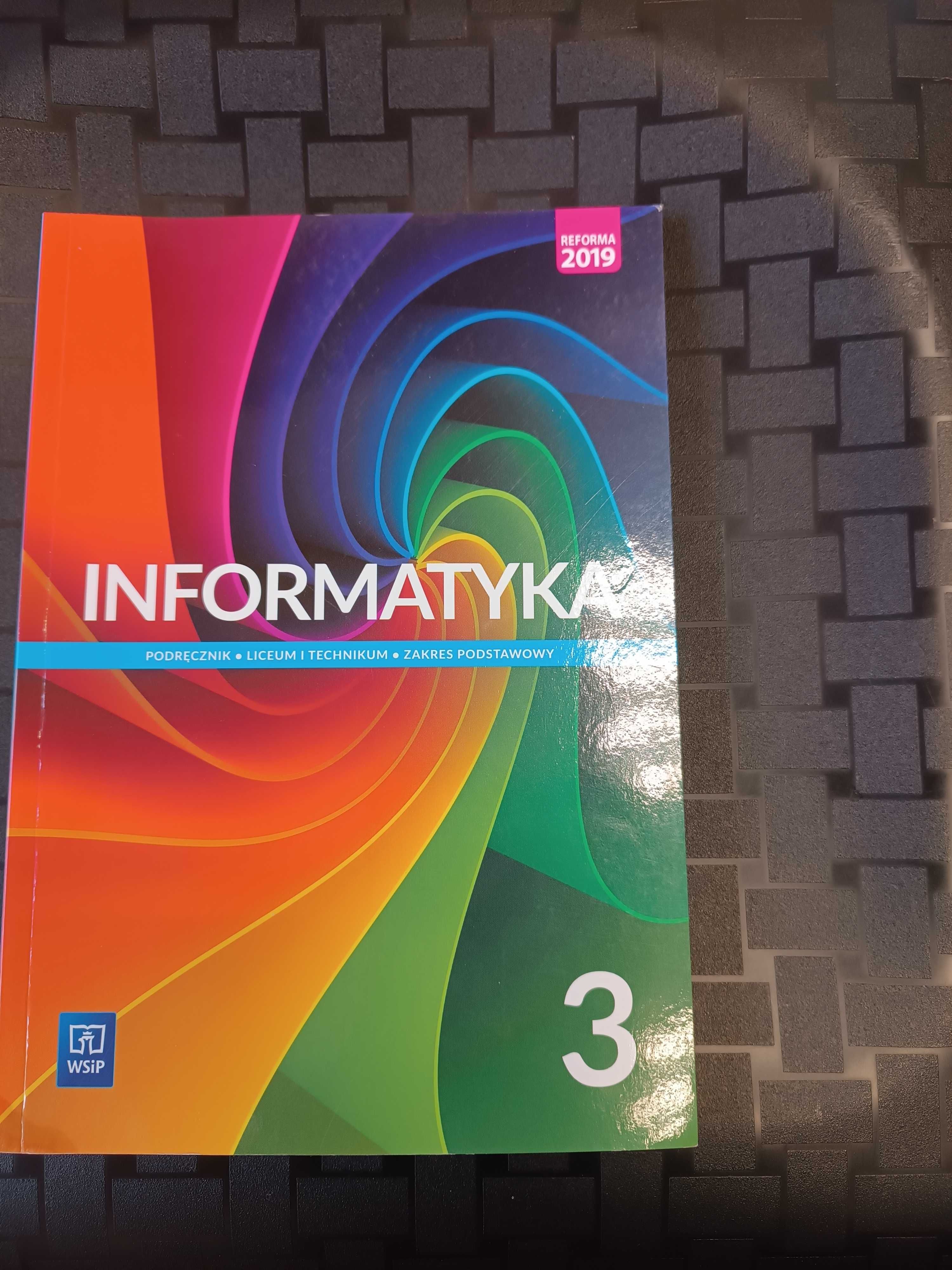 Podręcznik do liceum i technikum INFORMATYKA 3