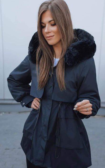 Śliczna parka S M L X L XXL mega kobieca wysyłka pobranie