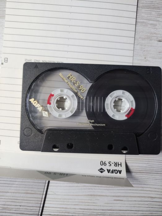 Аудіокасети Agfa F-DX 1S, LNX, HR-S, Fe 1