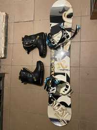 Deska snoowboard Legendarnej firmy Technine 151cm