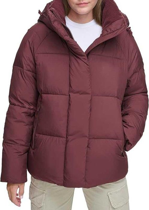 Тепла зимова куртка Levis Левіс бордо р.Л підійде на М