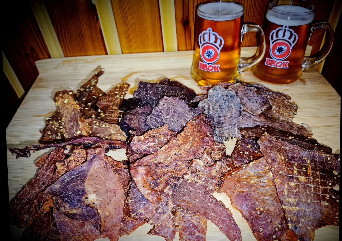 Najlepsze przekąski Jerky z mięsa (kurczak, indyk, wieprzowina)