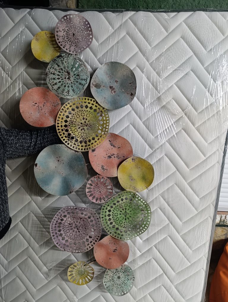 Peça decoração latão