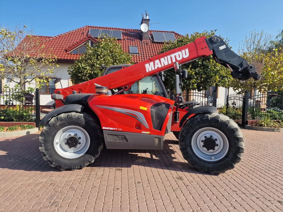 Manitou MLT735.120, 2014r, 7m  , ładowarka teleskopowa