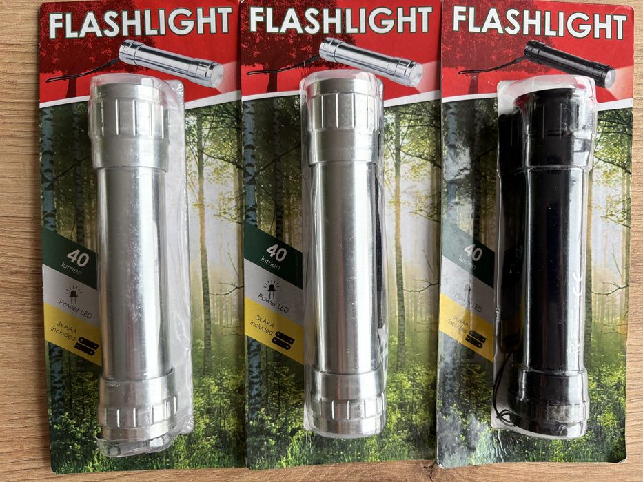 Aluminiowa lararka LED na baterie