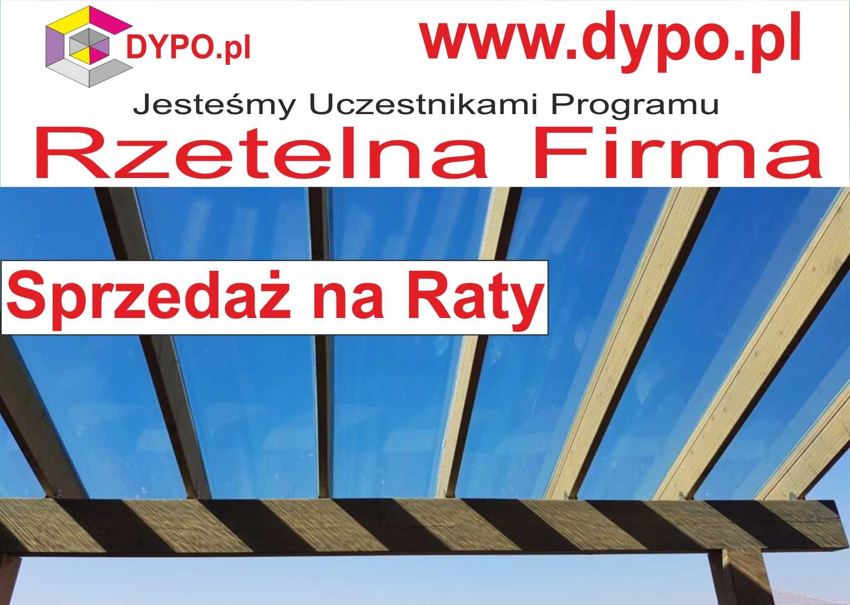Poliwęglan kanalikowy płyty dach taras pergola szary biały brąz bezbar