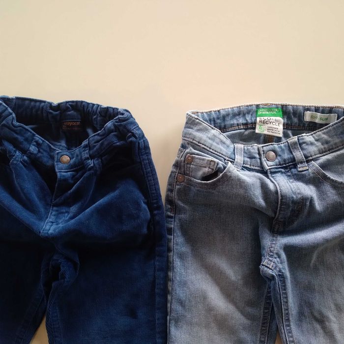 Conjunto Calças Bombazina Mayoral + Calcas de Ganga Benetton - 24M/36M