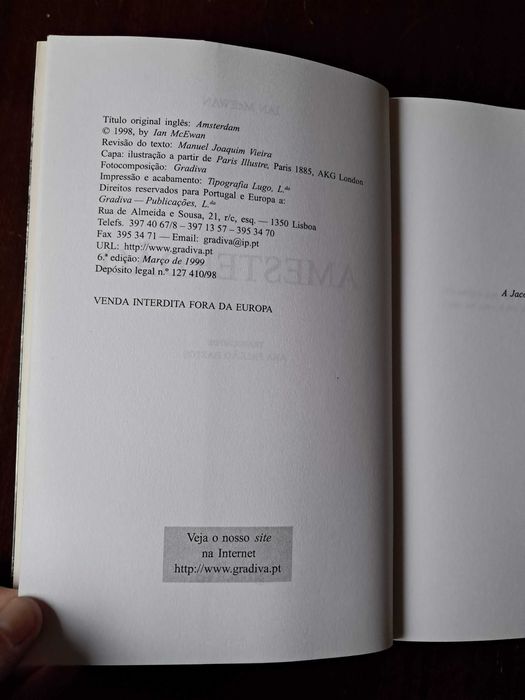 Amesterdão - Ian McEwan