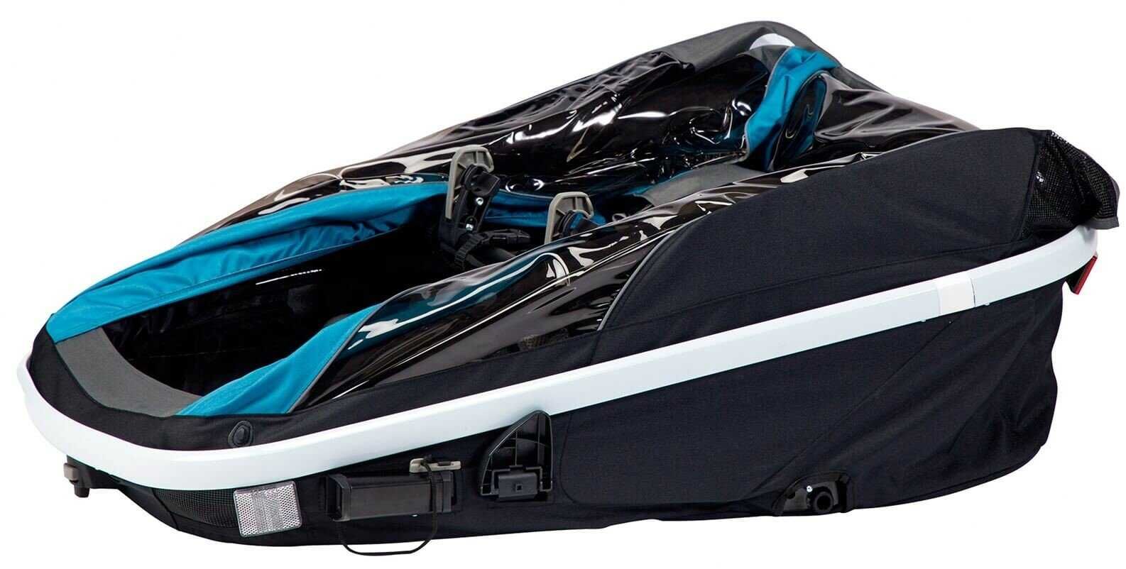Przyczepka rowerowa Hamax Avenida Twin podwojna nowa 2os dwuosobowa