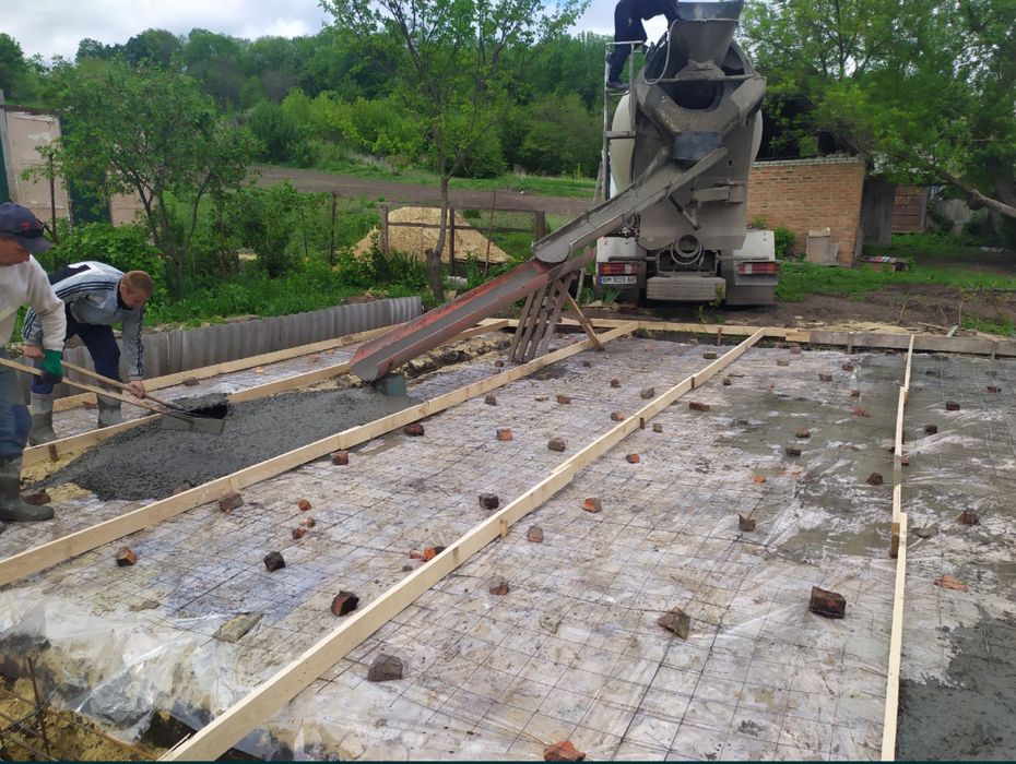 Бетонные работы под ключ