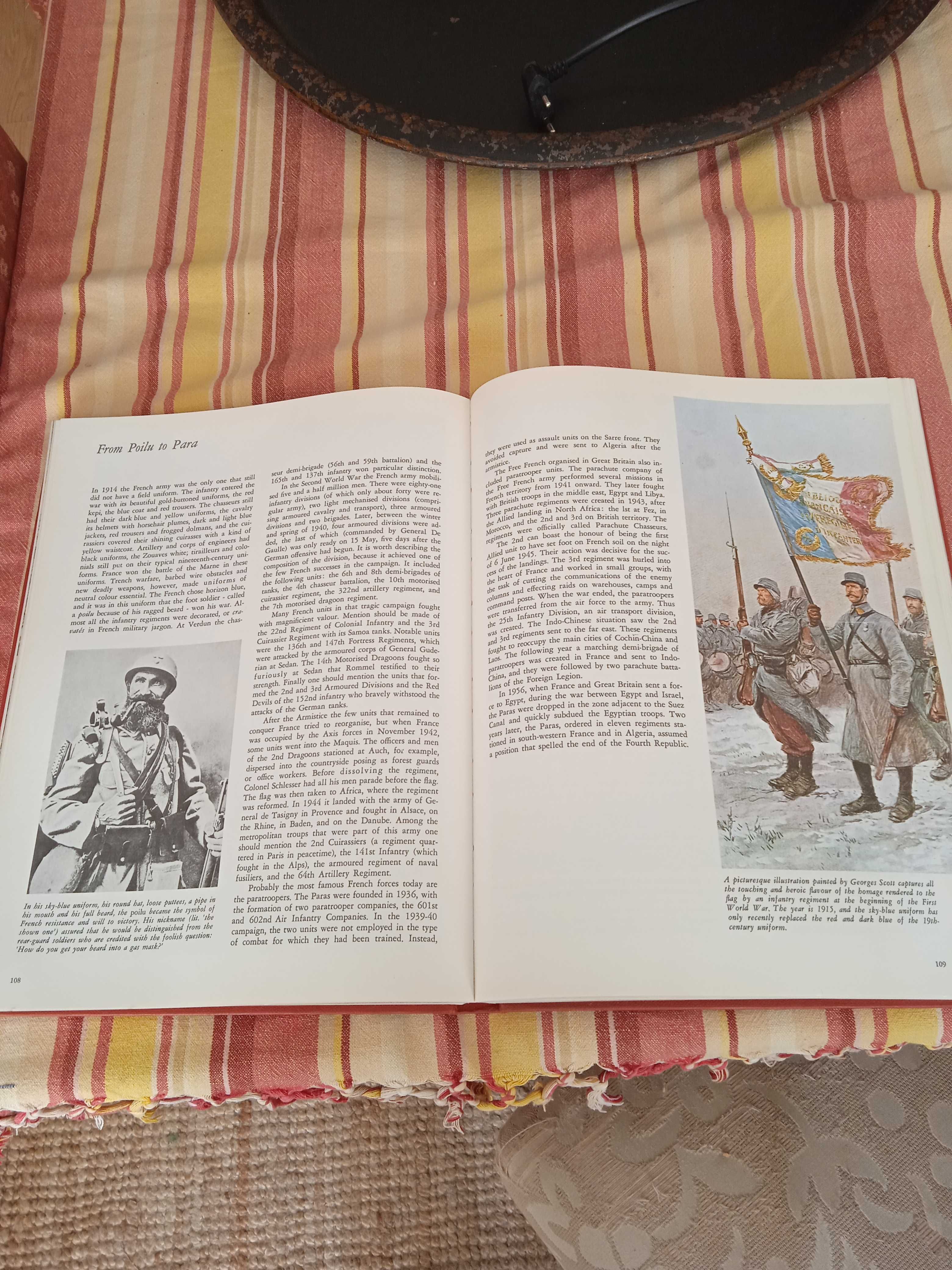 Livro World's Greatest Regiments, de Vezio Mellegari, como novo