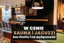 Nocleg w górach Dom Premium 8 os. Bilard Sauna Jacuzzi w cenie.