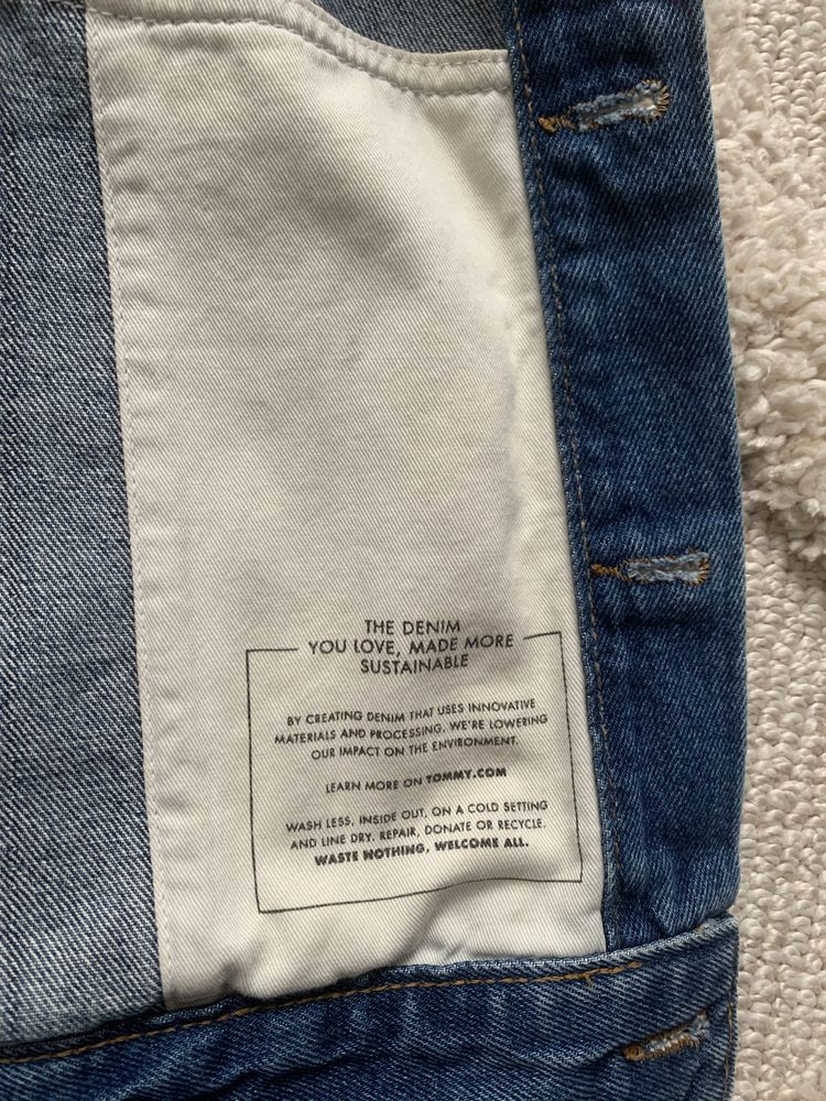 Tommy Hilfiger katana jeansowa męska rozmiar L