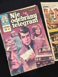 Nie odebrany telegram, cz 2 , komiks PRL, 1981 r